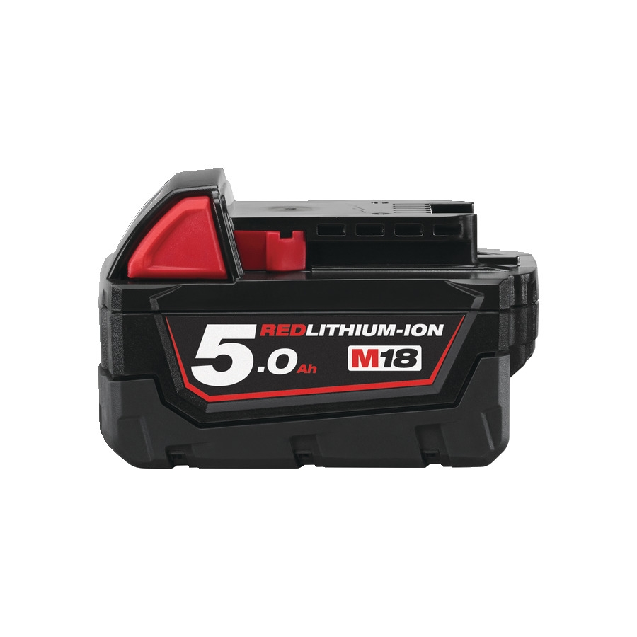 Milwaukee Zubehör 4932430483 M18 B5 Akku 18 Volt 5.0 Ah Li-ion