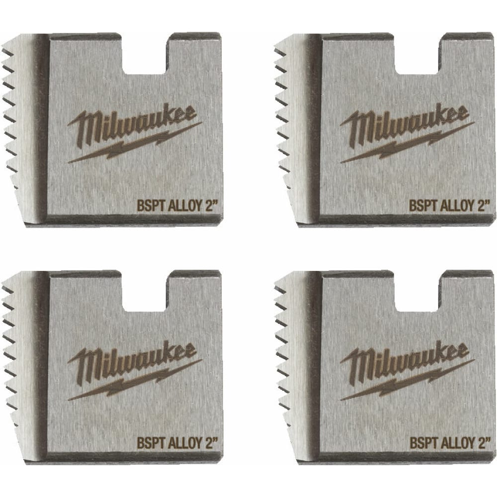 Milwaukee Zubehör 4932480232 FPTD 2˝ BSPT Alloy Rohrgewindeschneidbacken