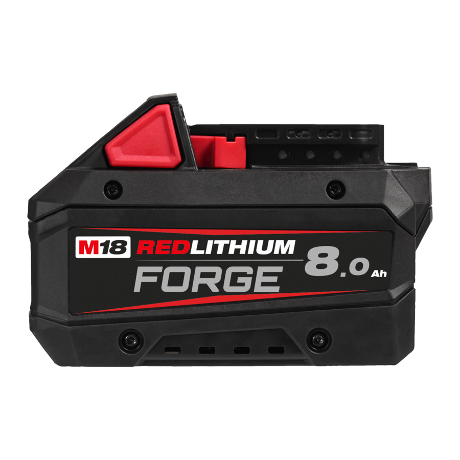 Milwaukee Zubehör 4932492131 M18 FB8 FORGE Akku 18V 8.0Ah Redlithium-Ion