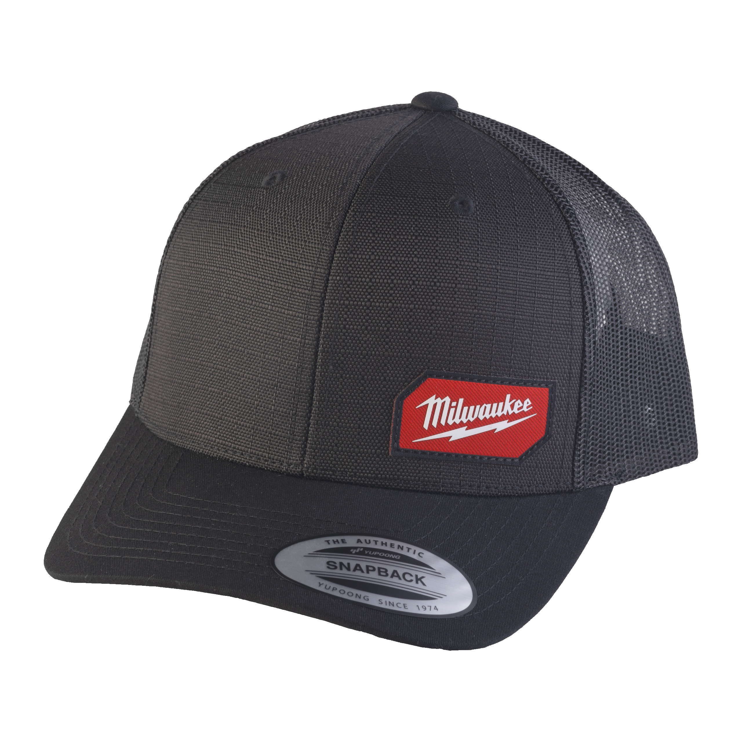 Milwaukee Zubehör 4932493107 Snapback Trucker Kappe Schwarz