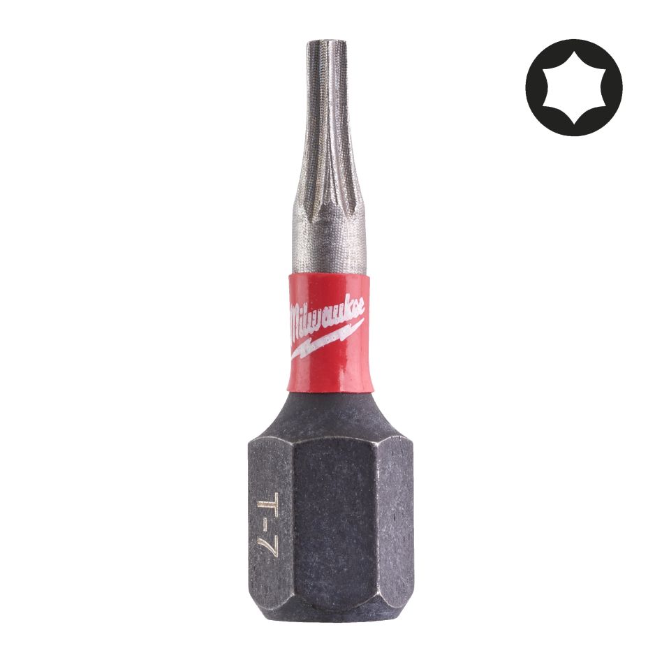 Milwaukee Zubehör 4932500367 SHOCKWAVE Schraubenbit TX40 25 mm 3ST