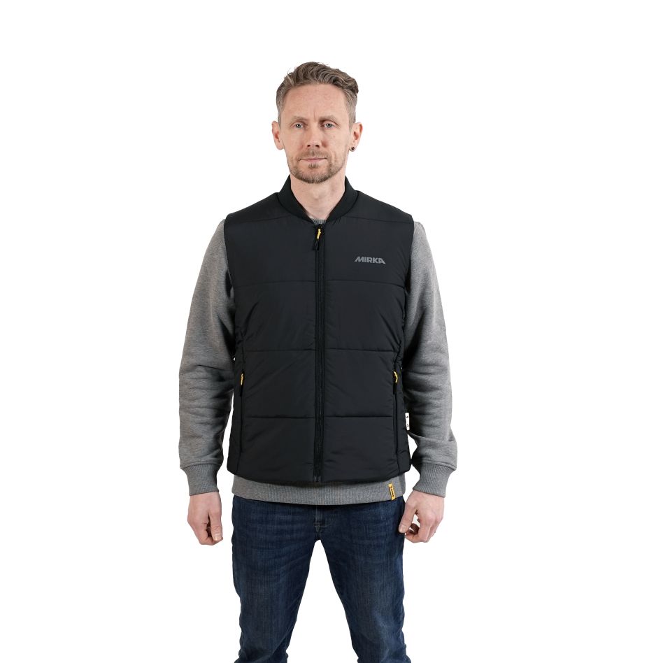 Mirka Zubehör 919MR100XL Bodywarmer Tagline Schwarz Größe XL