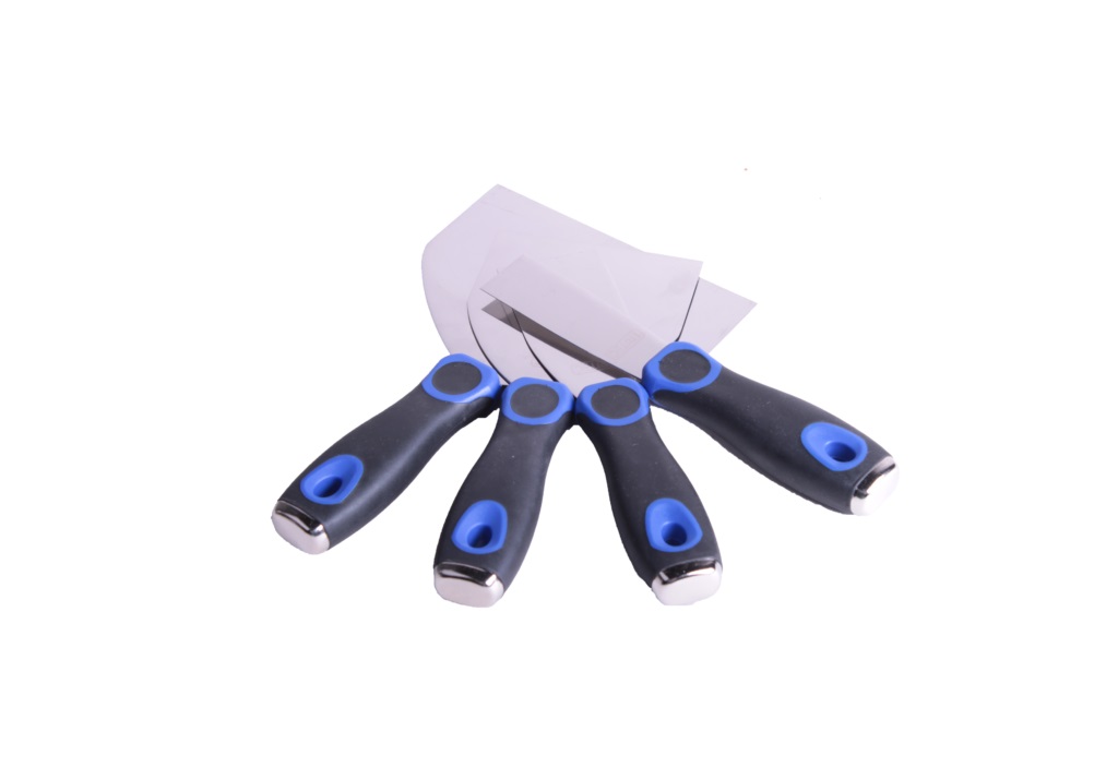 Köhler Woodcap 660076 Modelliermesser-Set aus Edelstahl 3, 5, 10, 15 cm im Blister