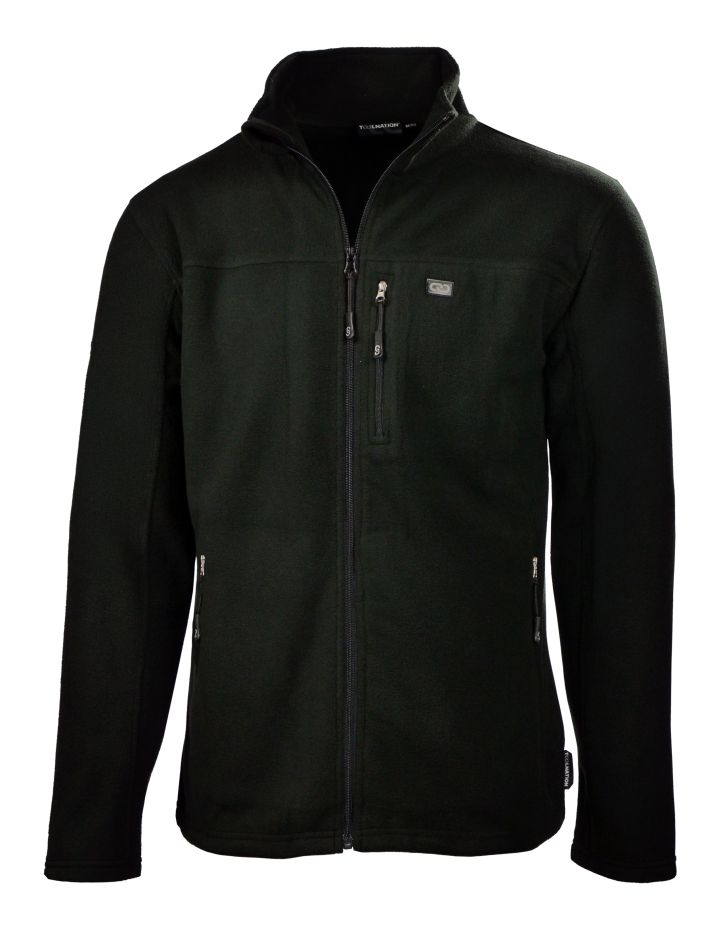 MPFY14002TON Polarfleece-Sweatshirt Schwarz