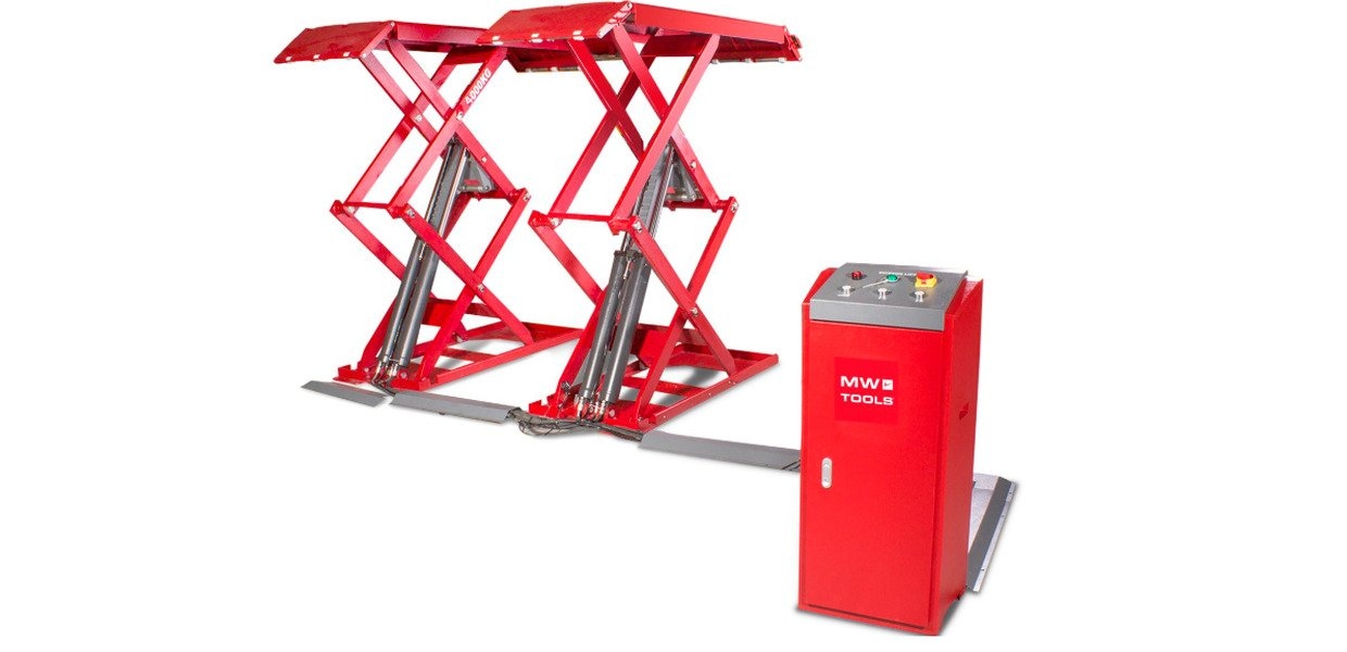 MW-Tools 758725116  Scherenhebebühne 4 t 1950mm 3x400V