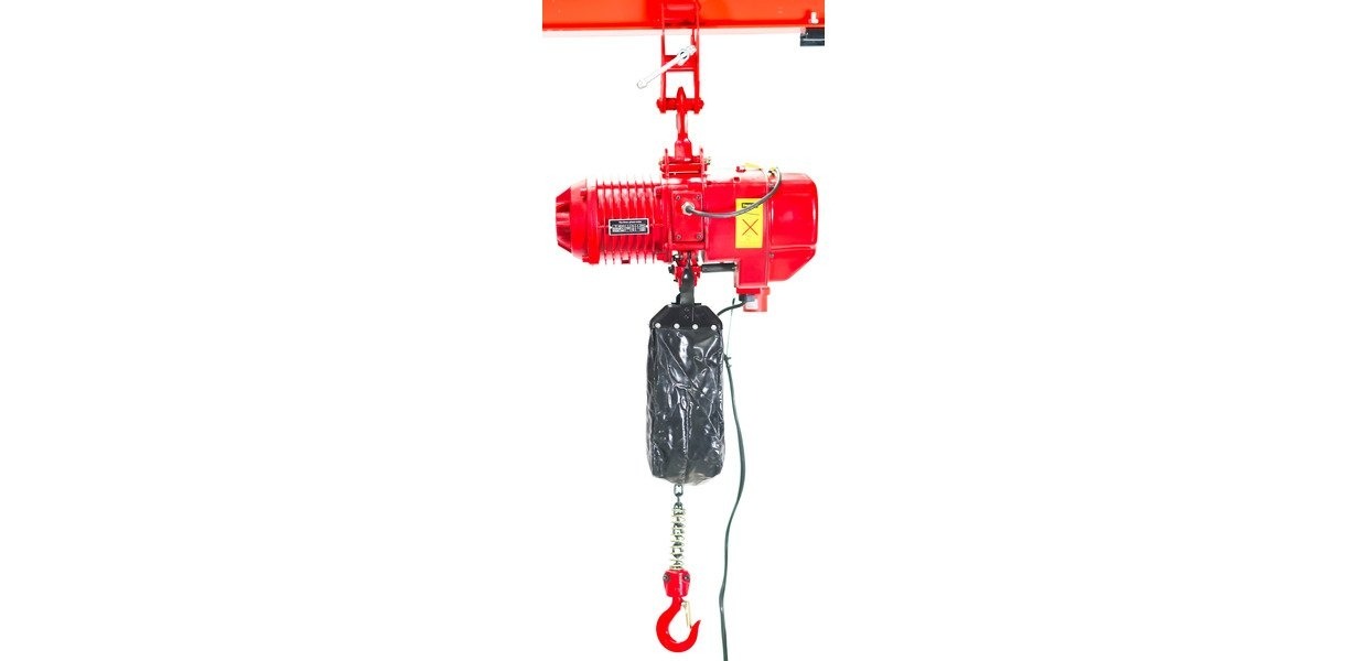MW-Tools 729840106 KT2062 Elektrokettenzug mit Haken max. 2 Tonnen 6m 3x400V 3kW