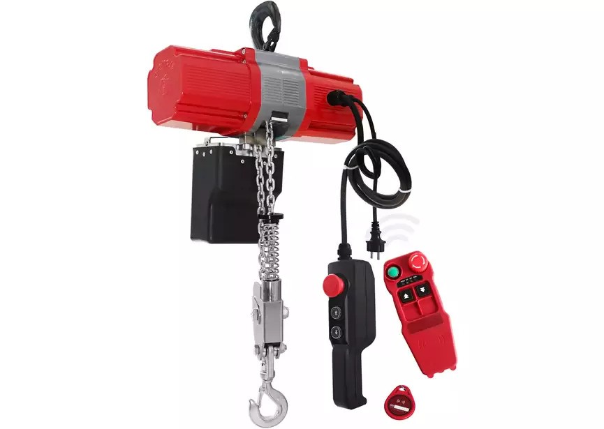 MW-Tools 758613175 KT1006MR Elektrokettenzug 990 kg 6 m 230V Funkfernsteuerung