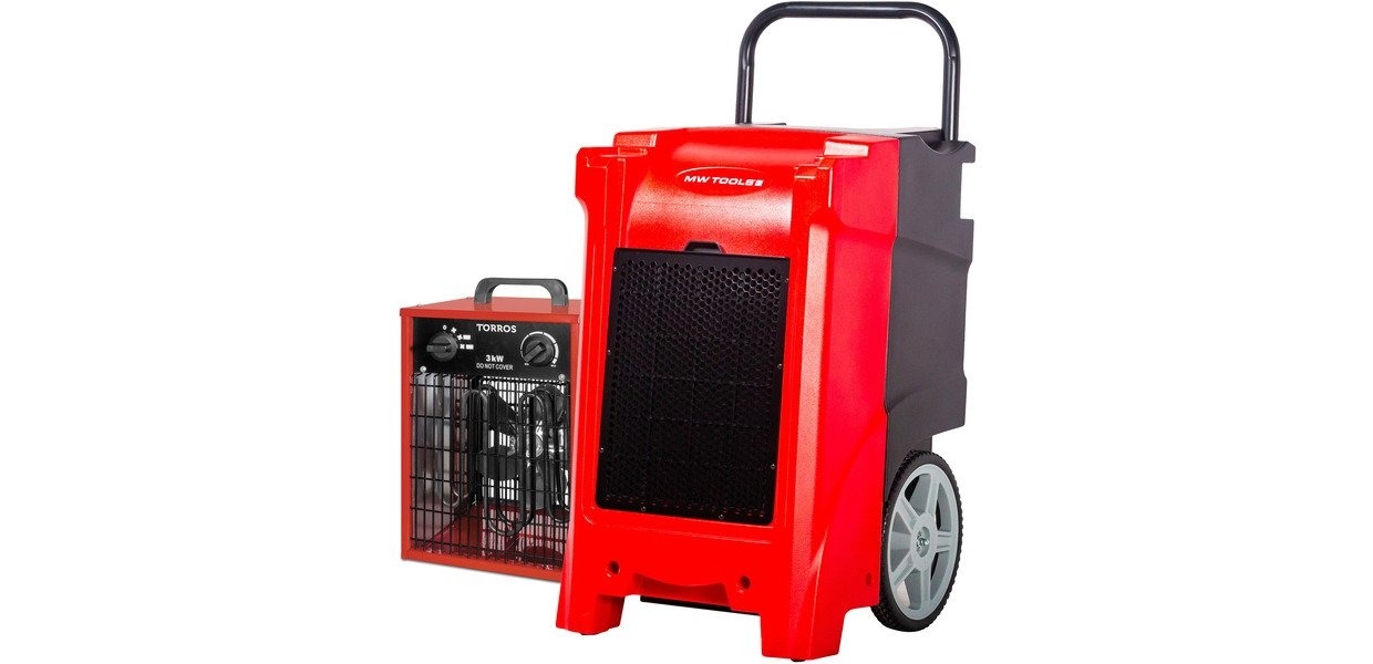 MW-Tools 722313831 BDP90WEL Bautrockner PE 90L/Tag + WEL33