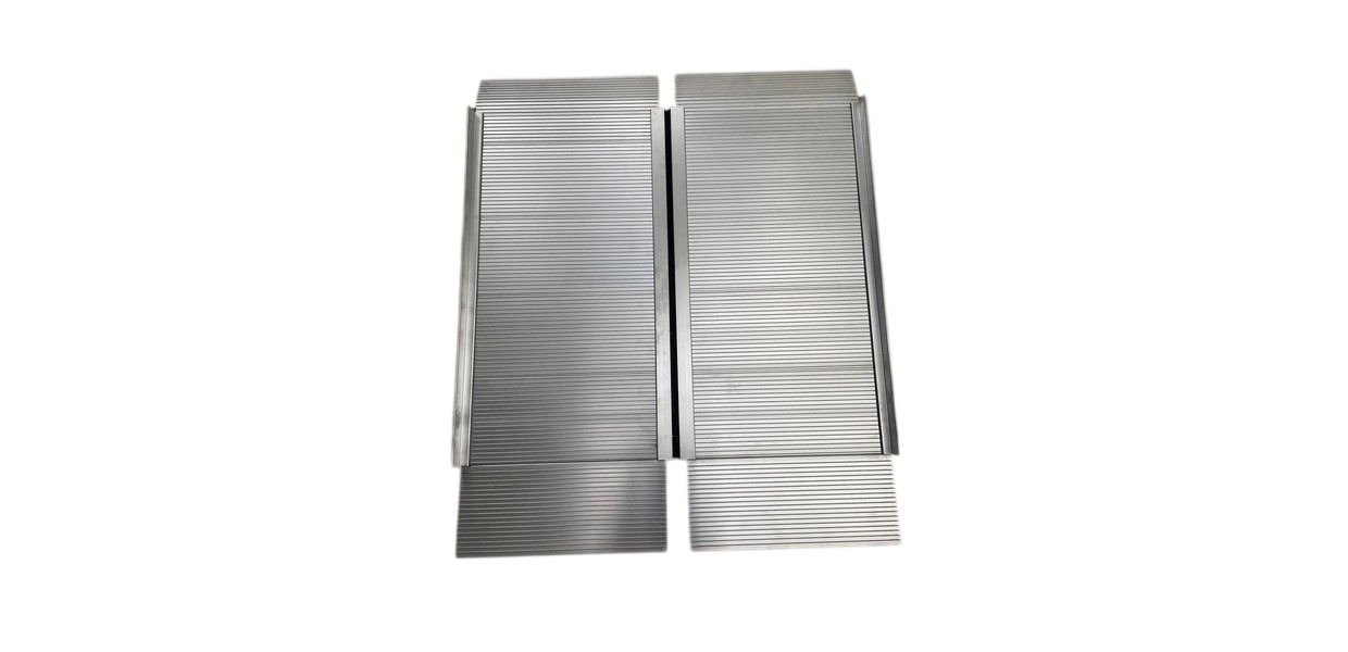 MW-Tools 754751851 ARP20090 Aluminium Rollstuhlrampe 2-fach 400kg 900x740mm