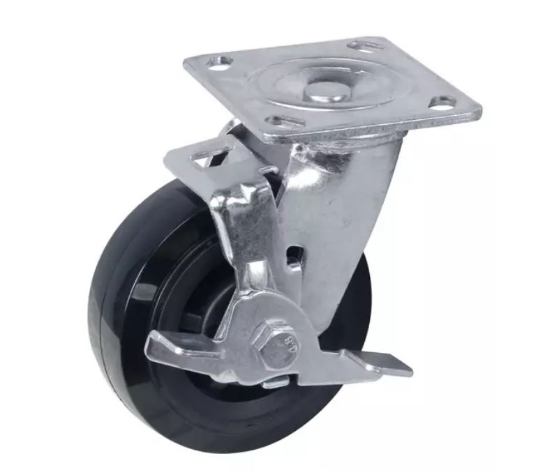 MW-Tools 758120446 MWB4WS Radsatz (4 Stück)Ø 12x5 cm 500kg für MWB