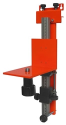 Nedo 461020 Wandhalter-S mit vertikaler Position RAL 2004