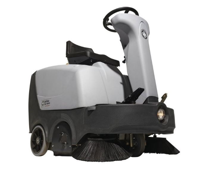 Nilfisk 908 4201 010 Kehrmaschine SR 1000 S B mit linkem Seitenbesen