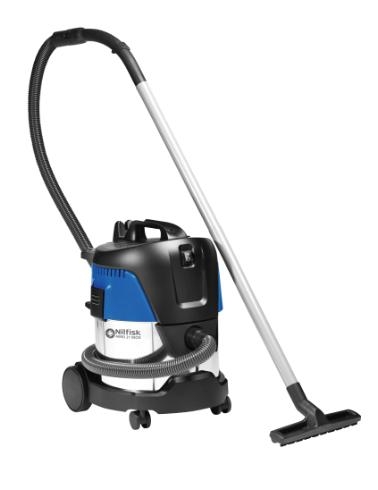Nilfisk 107406602 AERO 21-01 PC INOX kompakter Nass-/Trockensauger