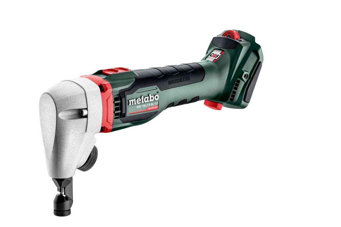 Metabo 601614850 NIV 18 LTX BL 1.6 Körper Akku-Nibbler 18 Volt exkl. Batterien und Ladegerät
