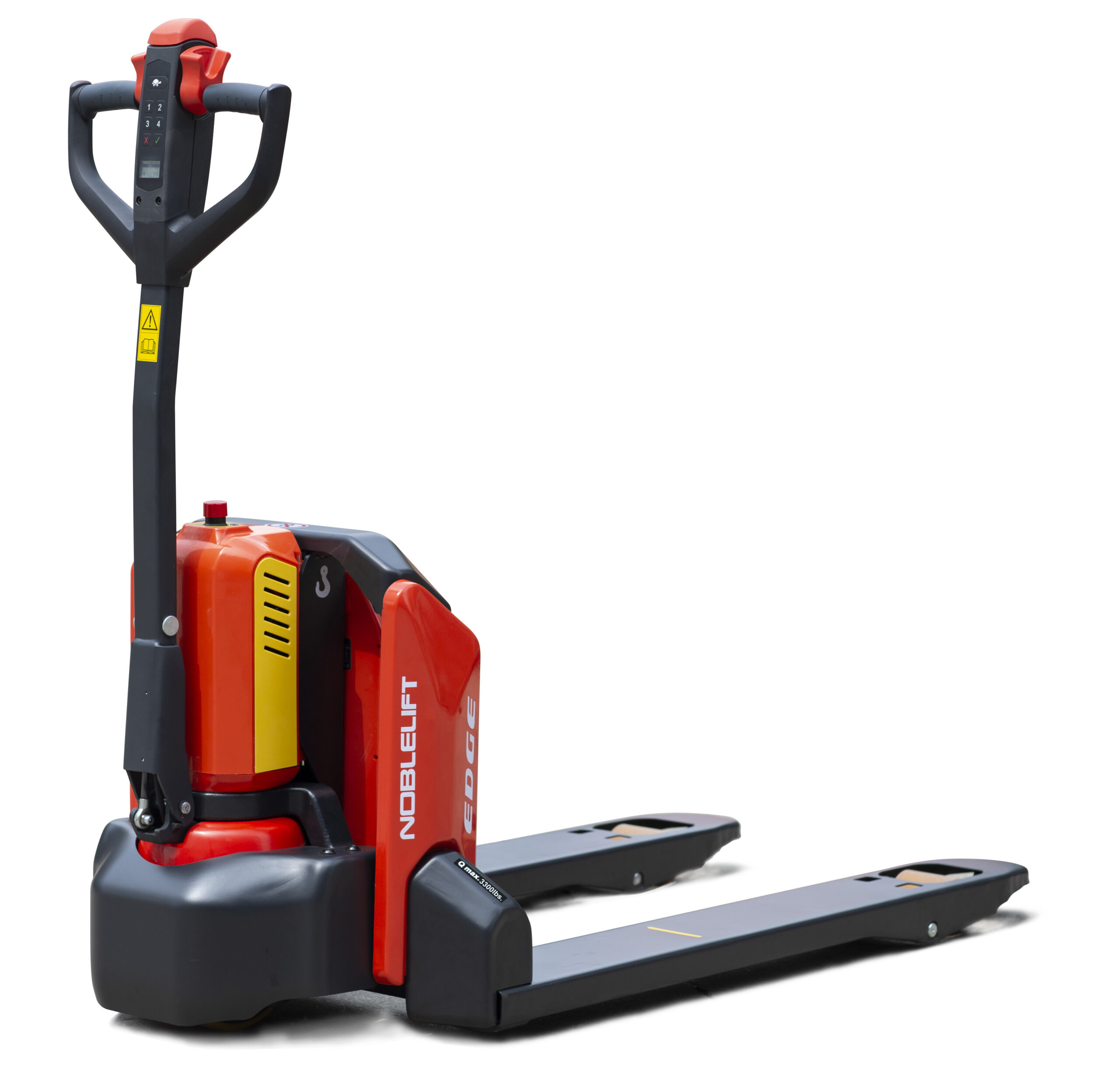 Noblelift PTE15N-EDGE Elektro-Pumpwagen Li-Ion 1500kg Poly Tandem 1150x540mm 24V 36Ah Batterie und Ladeger&auml;t