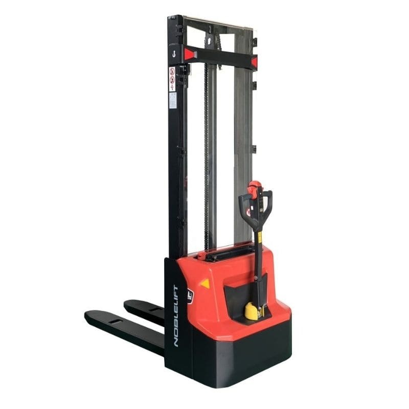 Noblelift PSE12B29 Edge Basic Elektrostapler AGM Batterie 1200kg Hubhöhe 2814mm poly single 1150x570mm 2x 12V 85Ah Batterie und Ladegerät