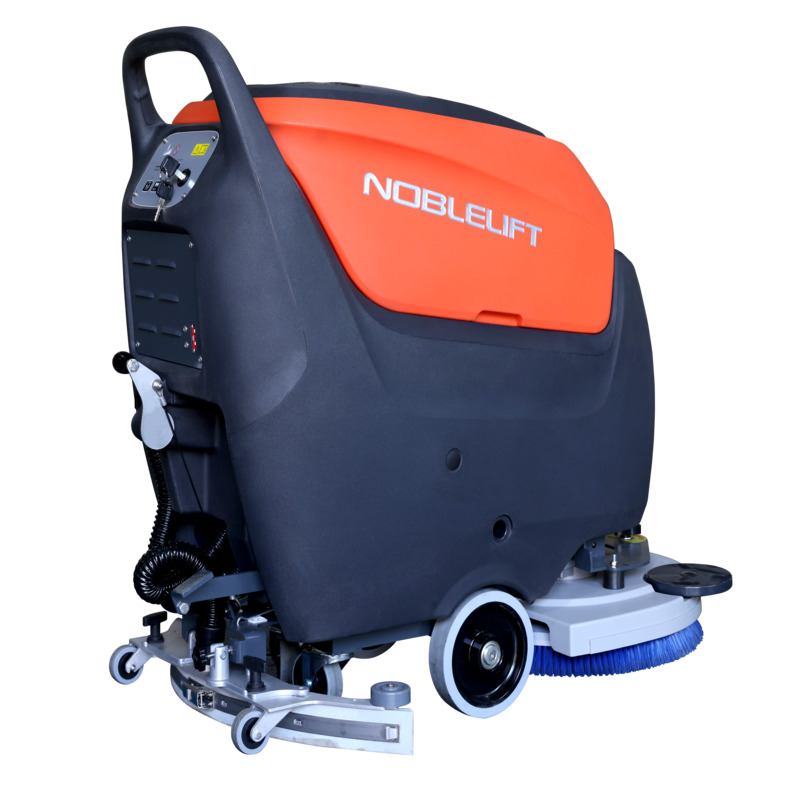 Noblelift NB530 Schrubber 530mm 50l Fassungsvermögen 2x 12V 100Ah Batterie und Ladegerät