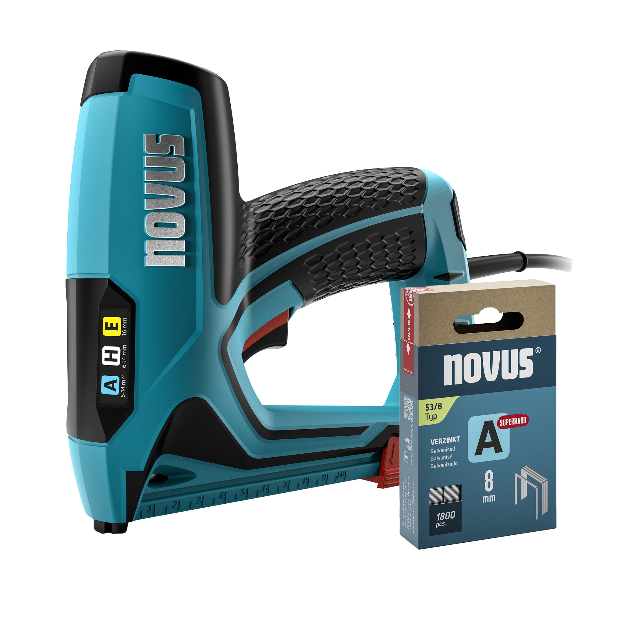 Novus 031-0369 Elektrotacker J-150 (Satz)