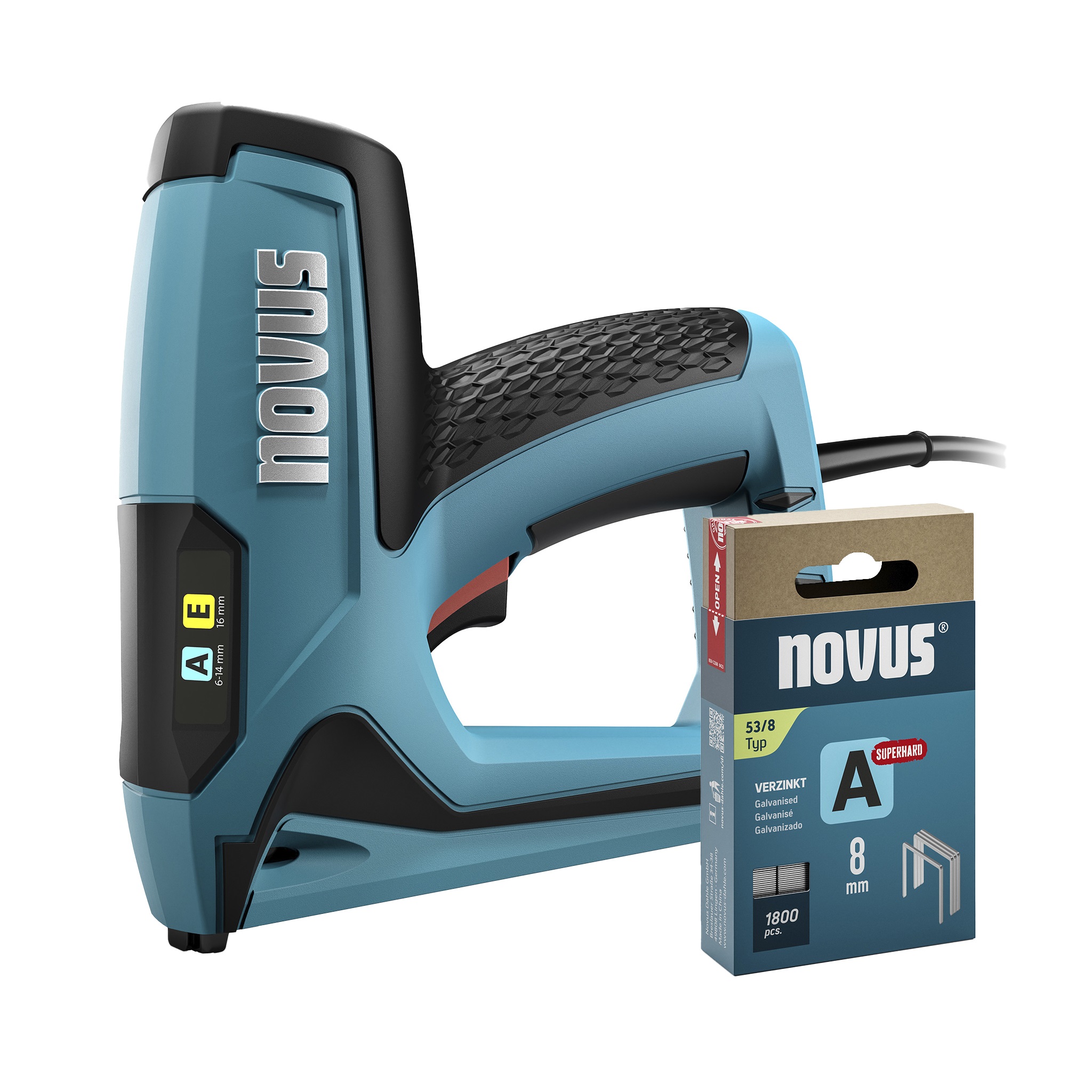 Novus 031-0371 Elektrotacker J-120 (Satz)