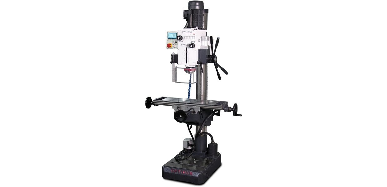 Optidrill 713035355 DH40CTPED Säulenbohrmaschine 1,5 kW 400V Bohren bis Ø 32 mm inkl. MK4/M16