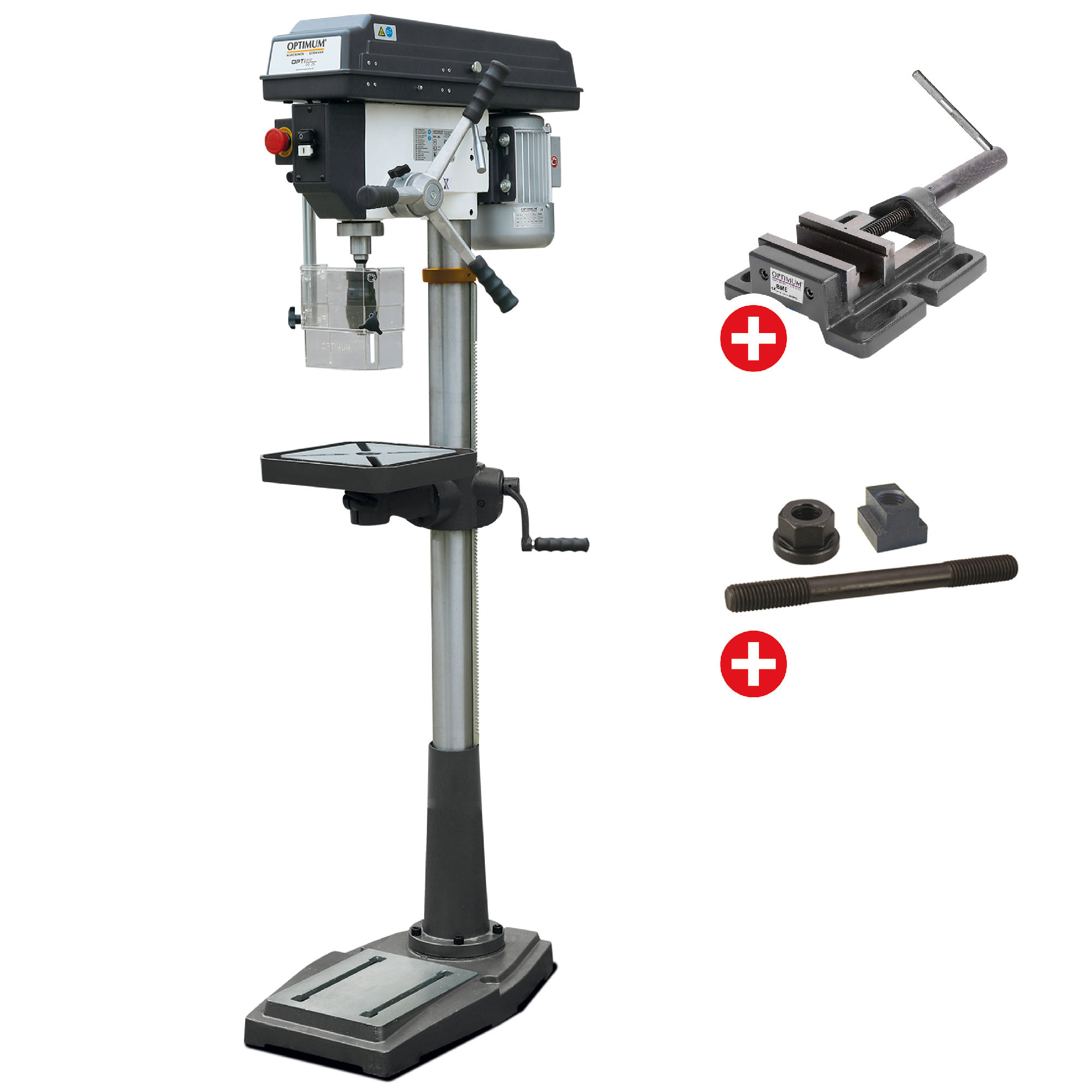 Optidrill 793191046 DQ25 230V PACK Pack Säulenbohrmaschine OptiDrill DQ25 230V
