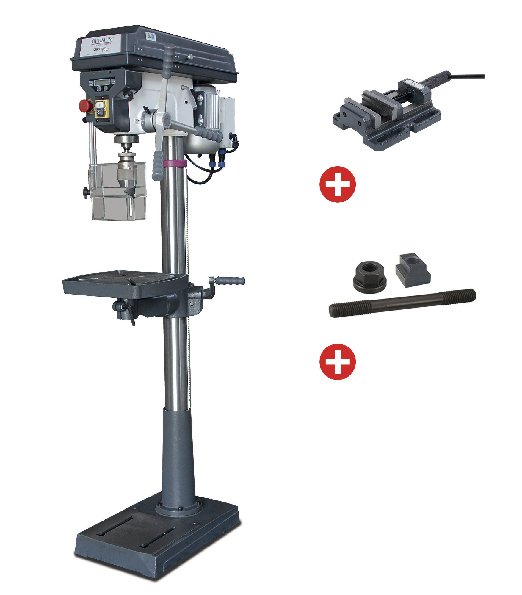 Optidrill 793003030 D26PRO PACK Ständerbohrmaschine 750 Watt 400 Volt