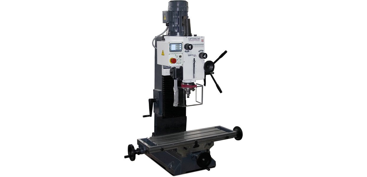 Optimill 713338448 MB4D Bohrmaschine 1,5 kW 400V inkl. Zubehör MK4/M16