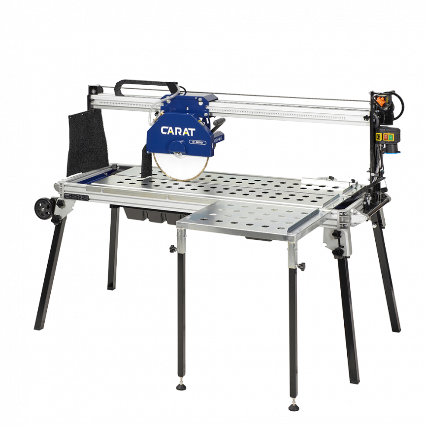 Carat GP3512L000 P-3512 Laser Steinsäge + Seitentisch + Diamanttrennscheibe 230 Volt!