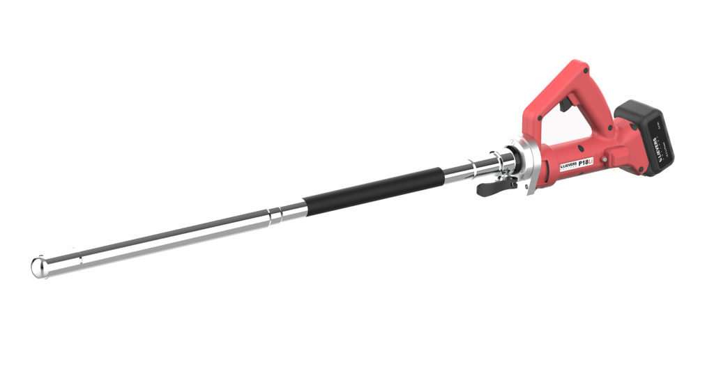 Lievers 1810180205 P18Li Akku Innenrüttler 1.5 m 28 mm 18 V 5,0 Ah Li-Ion