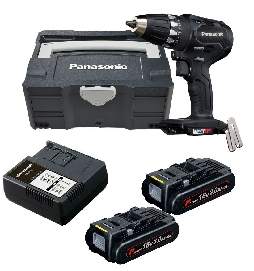Panasonic EY74A3PN2G Akku-Bohrmaschine 18 Volt 3,0 AH Li-Ion