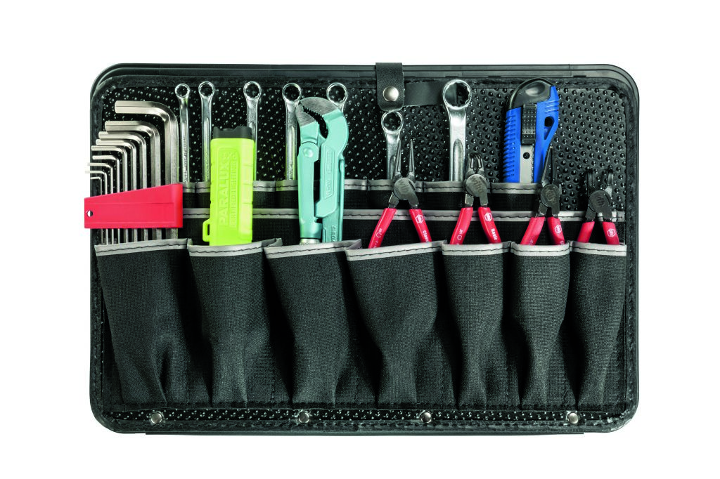 Parat 598.000.161 598000161 Bodenwanne mit Abdeckplatte mit 15 Steckfächern