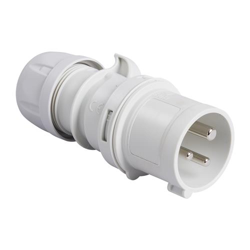 PCE 41.260 Steckdosen CEE 16A - 230V - 2P - IP44 - 12h - weiß