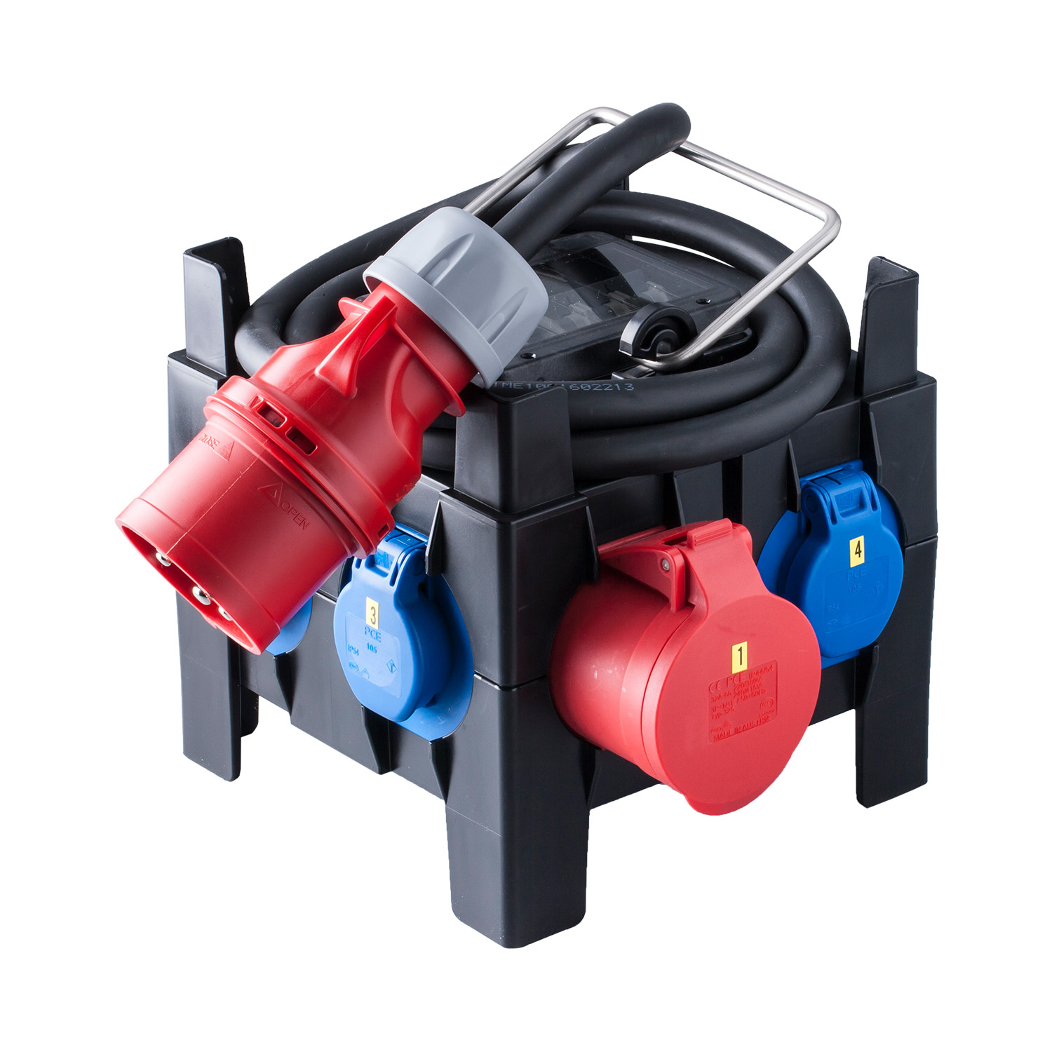 PCE 108654 Imst Abzweigdose 3 m 5G4 32/5/400-32/5/400 6xSchuKo+ALS