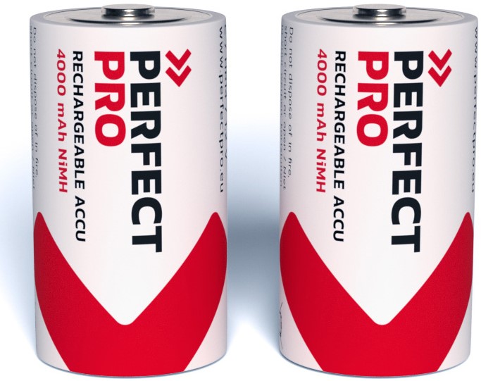 PerfectPro B-C2 NiMH-Batterien Satz 2x C