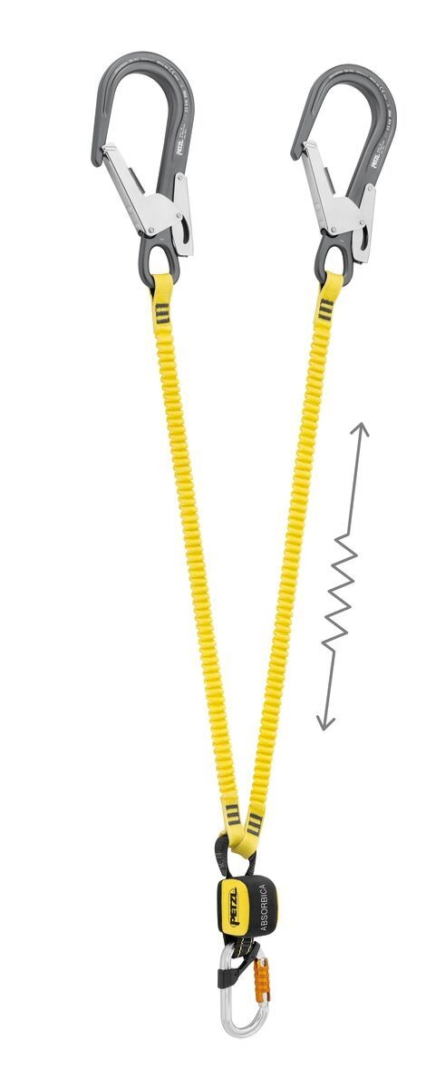 Petzl PE-L014CB01 Absorbica-Y Catchline FLEX mit MGO EU Haken 150 cm