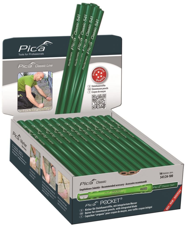 Pica PI54124-100 541/24 Bleistiftstein 100ST