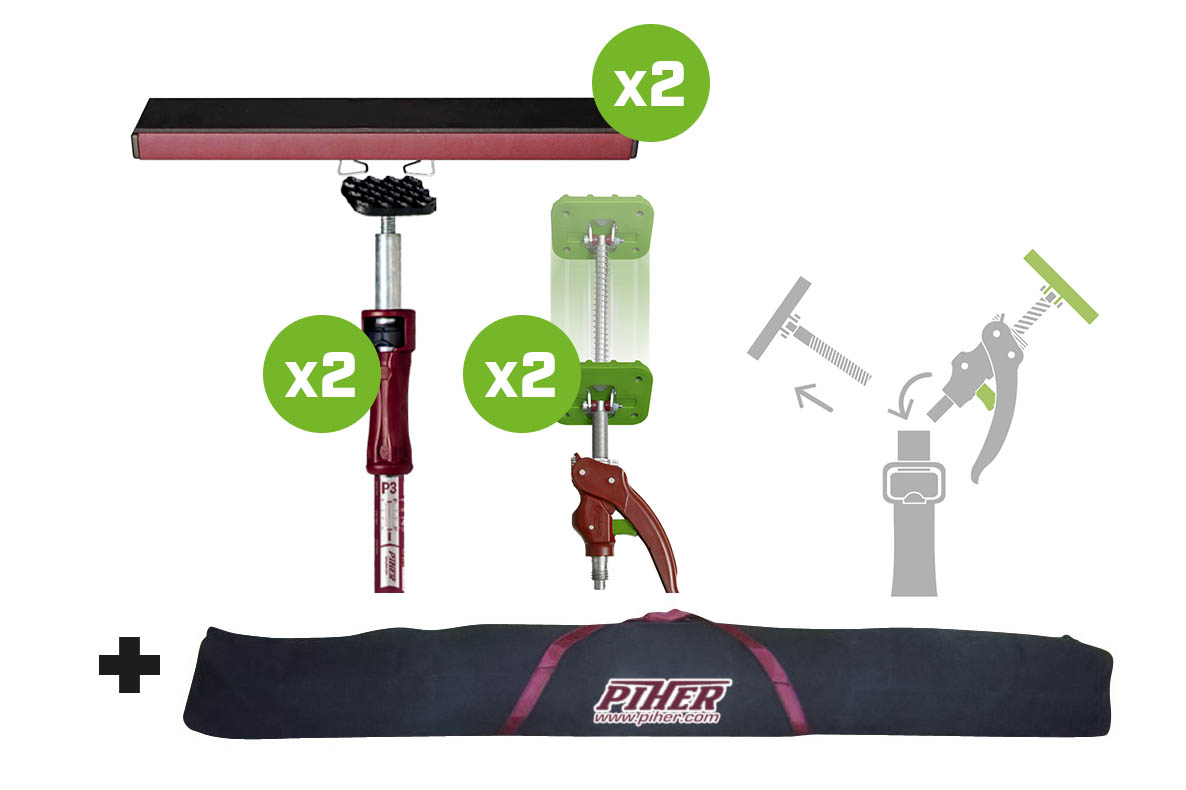 Piher 34017 Montagesatz 7-teilig