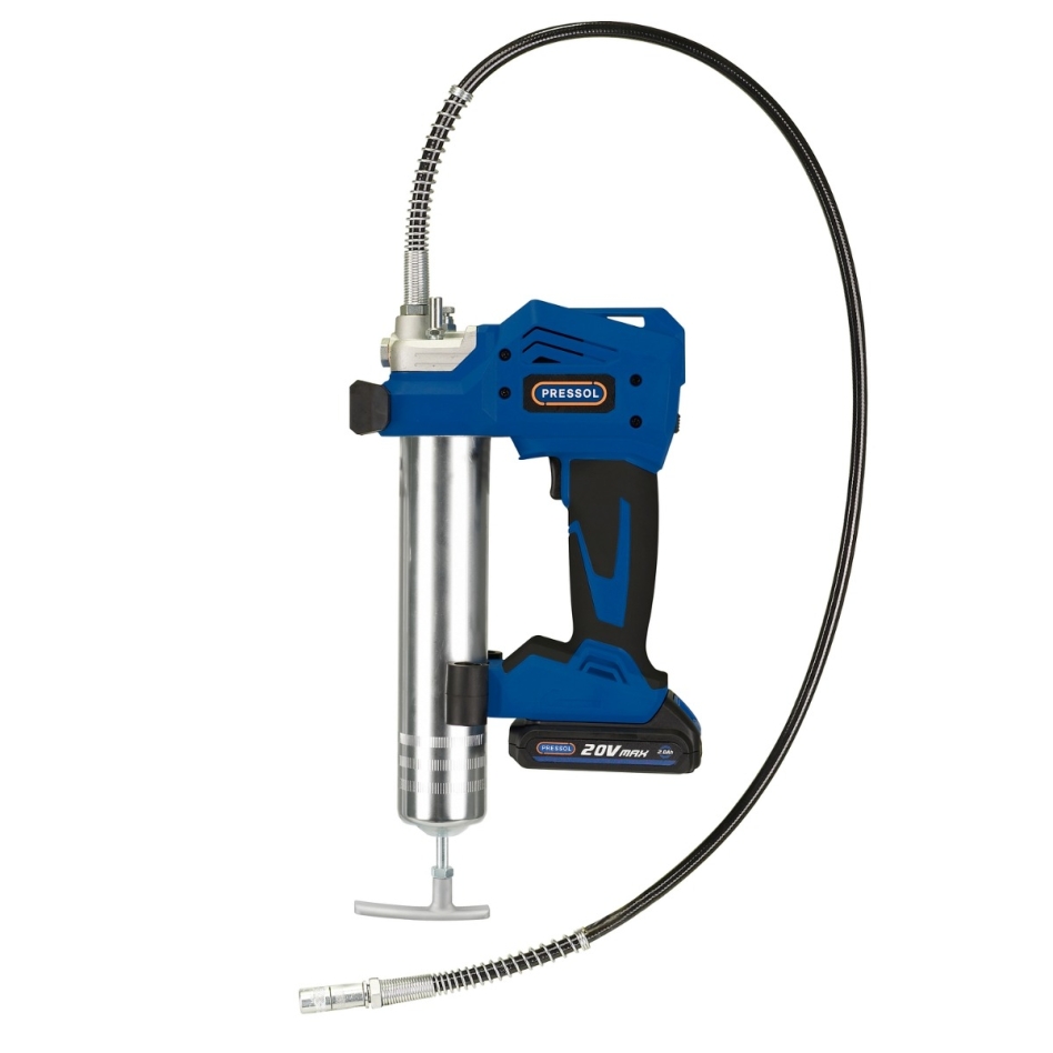 Pressol 18 051 Akku Fettpresse mit ZBH 20 V 2000 mAh