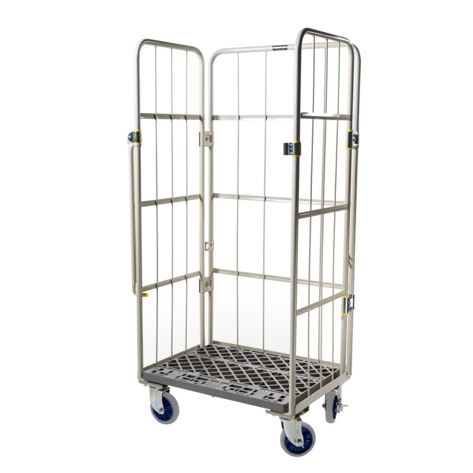 Prestar 11394 PR-WSP-604-Worktainer L80 x B60 x H170 cm mit Kunststoffschale