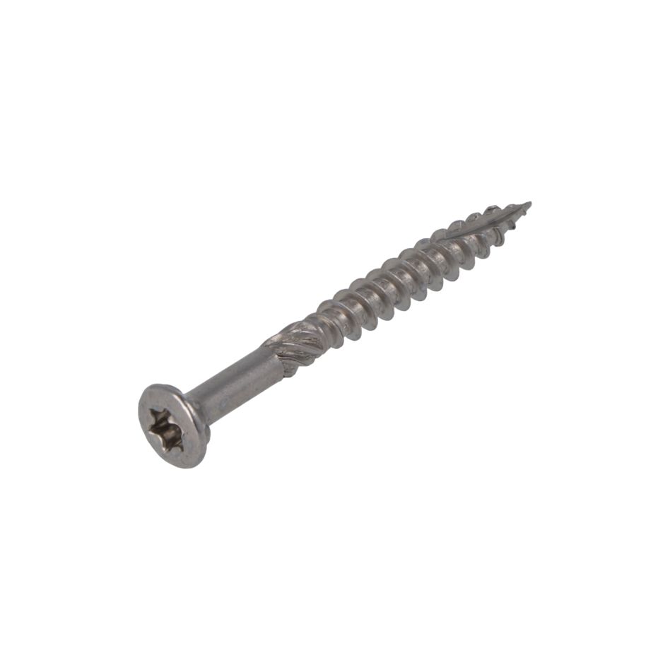 Proftec 5207.31.25901 Gartenholzschraube RVS-410 LK +Schneidspitze TX-20 4,0 x 50/30 mm - 200 Stück