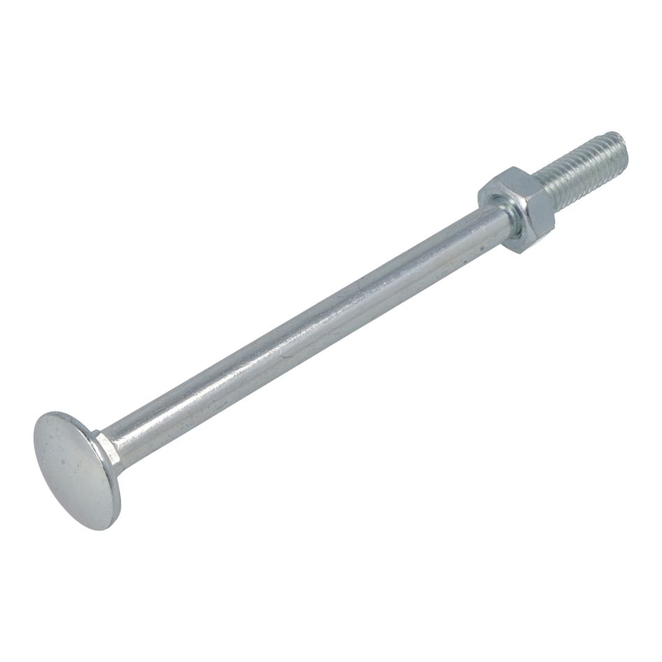 Proftec 5390.01.61601 Sicherungsschraube + Mutter VZ 4.8 DIN603/555 M8 x 40 mm - 50 Stück