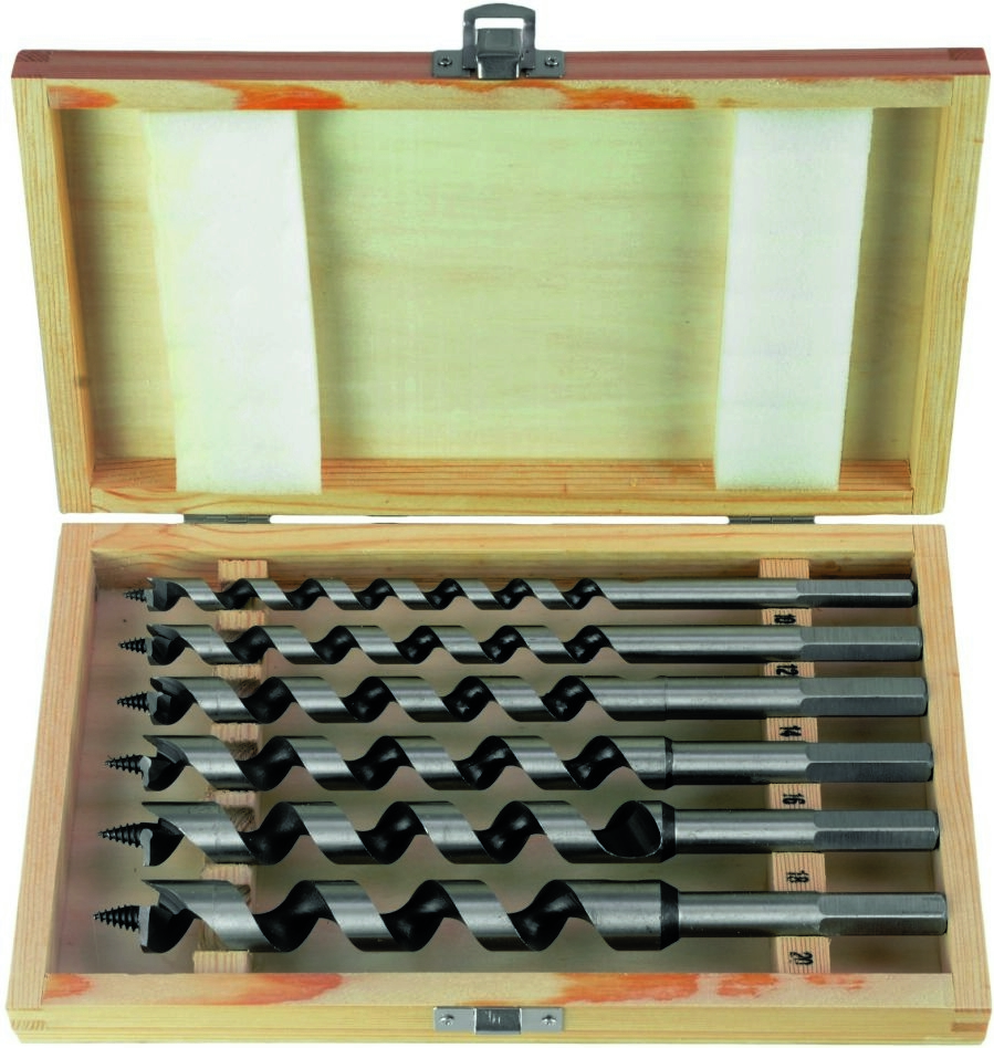 Projahn 19501 S Holz Schlangenbohrer L 230 mm Holzkassette 6tlg