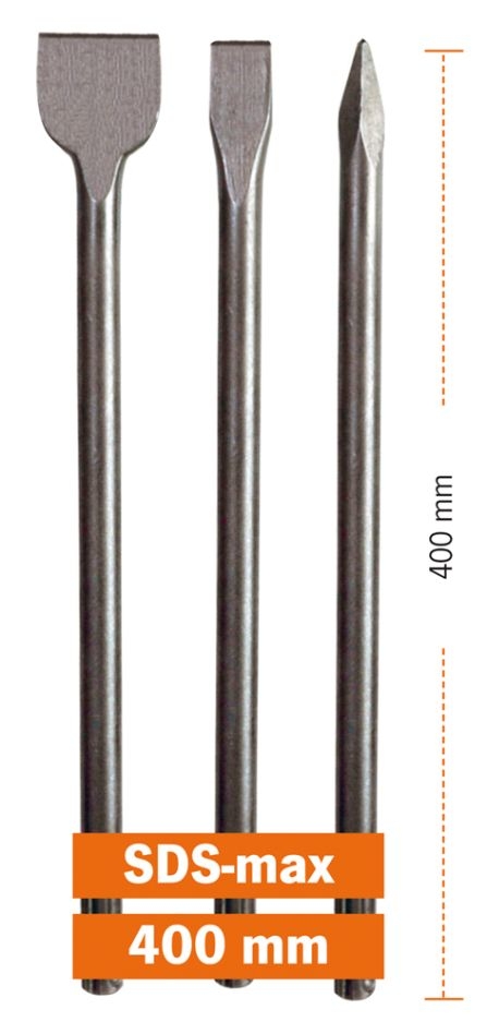 Projahn 844002 Meissel-Set 3tlg. ECO SDS-max