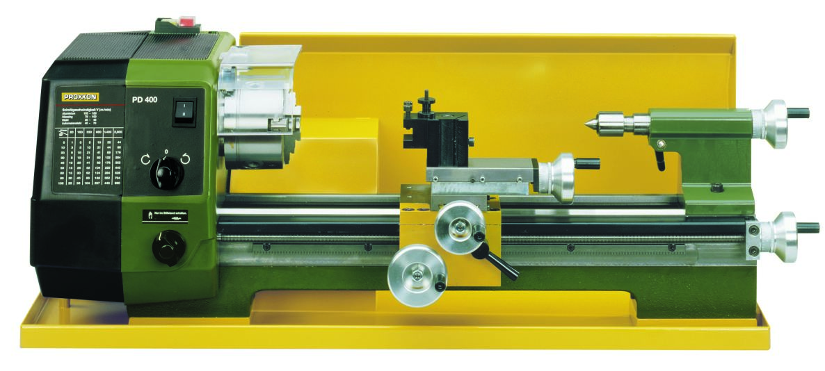 Proxxon 24402 Späneauffangwanne mit Spritzschutz für PD 400