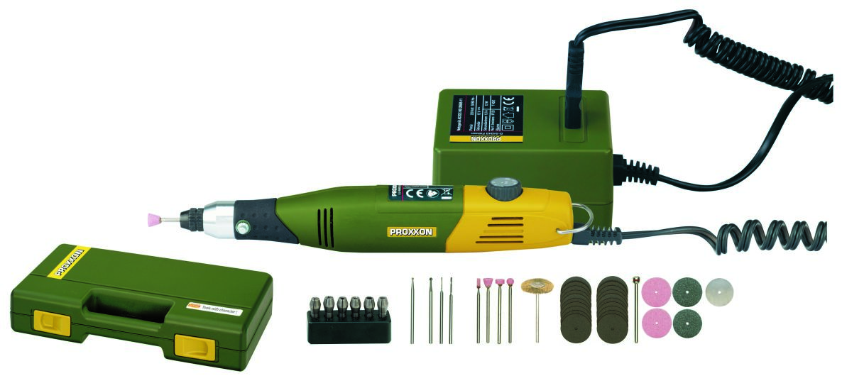 Proxxon 28515 Modellbauer- und Gravierset mit MICROMOT 60/E