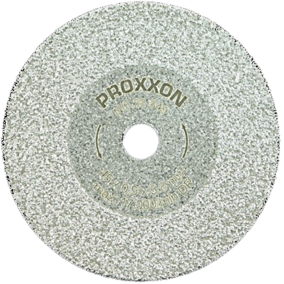 Proxxon 28849 Diamantbeschichtetes Sägeblatt UNI Cut 45 für LWB, inkl. Klemmnocken