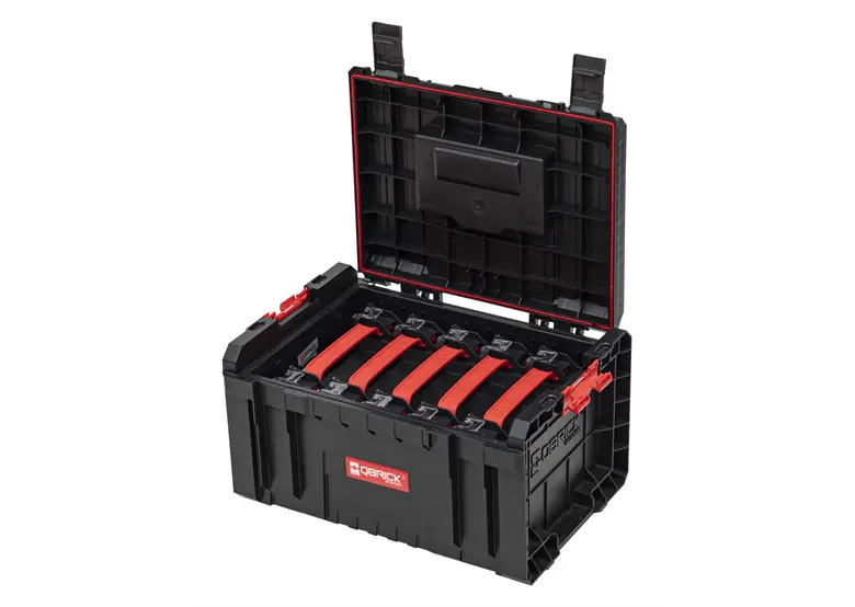 QBrick Z257776PG001 Werkzeugkasten mit 5 Ordnern PRO 2.0 TOOLBOX + 5x PRO ORGANIZER MULTI