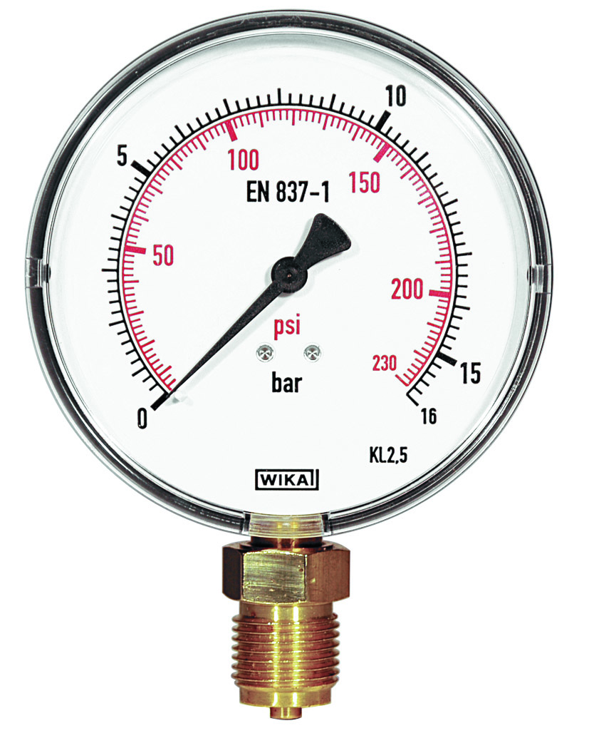 Rems 115045 Manometer mit Feinskala für Push-off-Pumpe