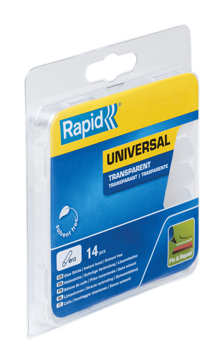 Rapid 40107356 12mm Universal-Klebepatronen