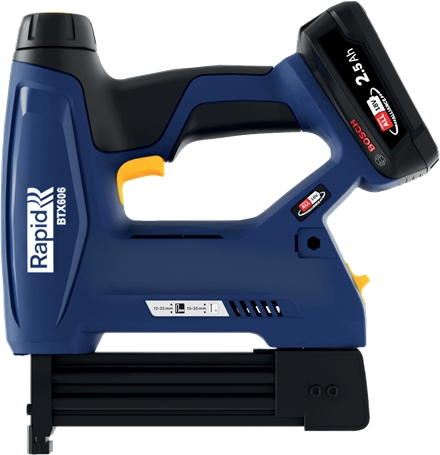 Rapid 5001502 Akkupack BTX606 für Schmalrückenhefter, P4A 18V, Set